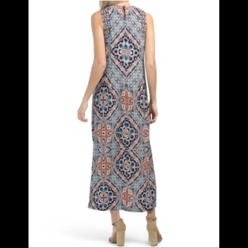 🖤 Moving Sale 🖤 Joan Vass | Boho Medallion Print Maxi Dress - Picture 2 of 2